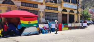 vigilia por la autonomía de Huacaya