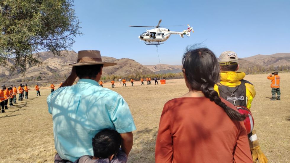 En Tarija ya se controló el 80% de los incendios. Foto: El País Tarija