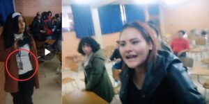 Agresión a periodista de radio La Bruja en Chuquisaca. Foto: Captura de pantalla de video que circula en RRSS