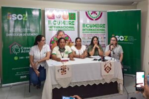 Conferencia de prensa. Foto: Proceso