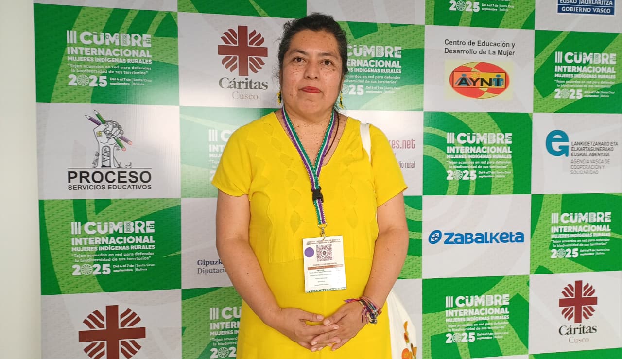 Norma Don Juan Pérez, lideresa indígena. Foto: Sumando Voces