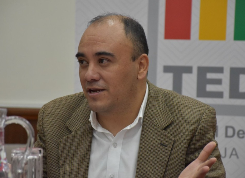 Gustavo Ávila, presidente del TED Bolivia. Foto: TSE