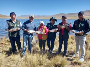 Productores de la zona alta de Tarija. Foto: Bernardino Sunagua