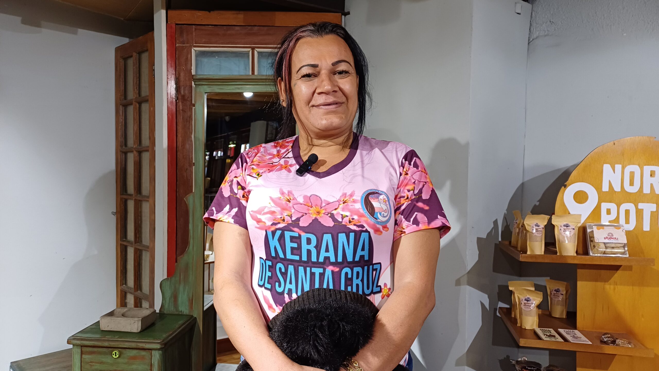 Querana de Santa Cruz, mujer trans. Foto: Sumando Voces