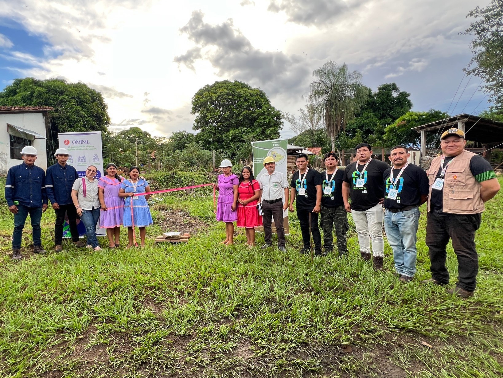 Acto de inicio de obra. Foto: PROCESO Servicios Educativos