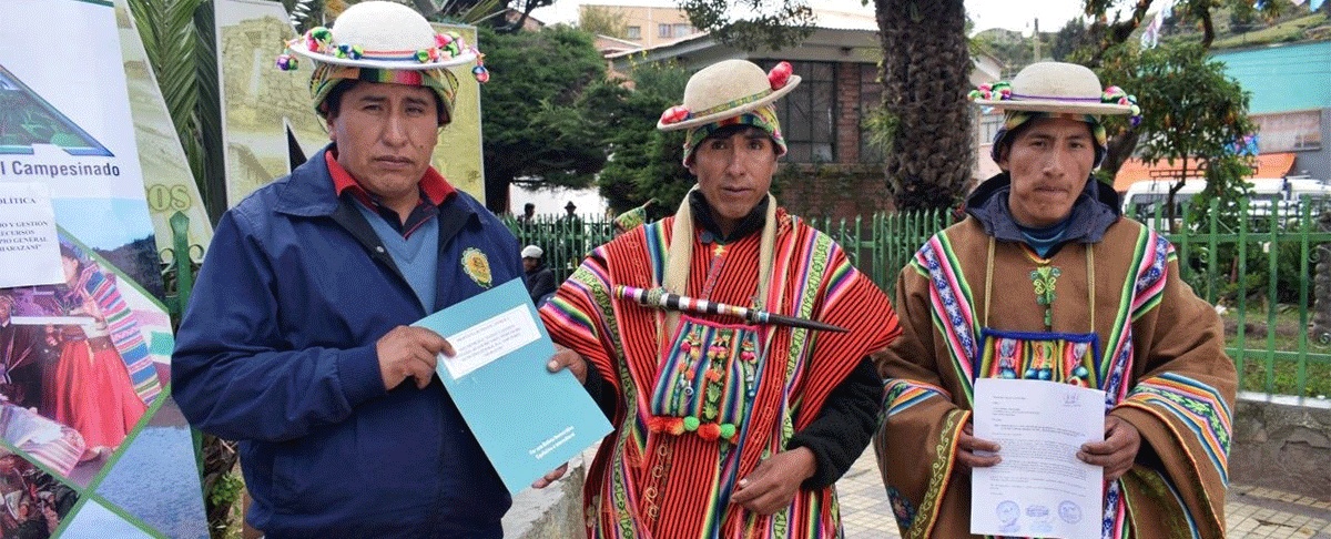 Organizaciones de Charazani. Foto: CIPCA