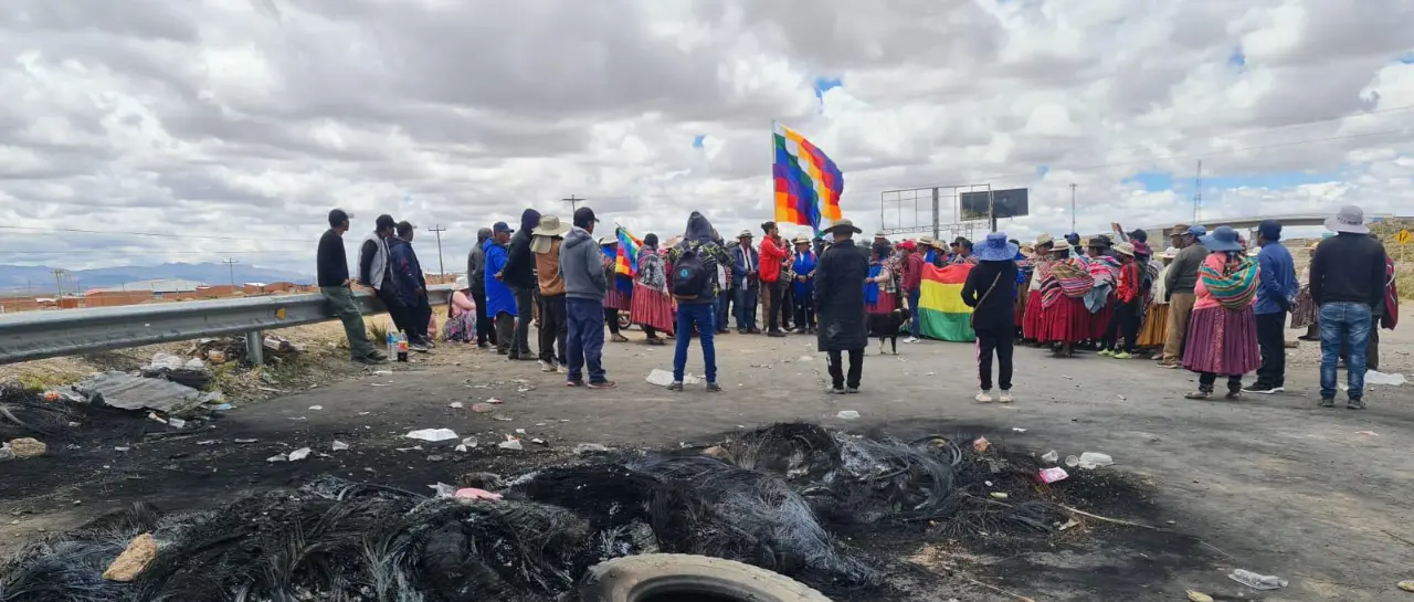 Conflictos en Bolivia: Foto Unitel