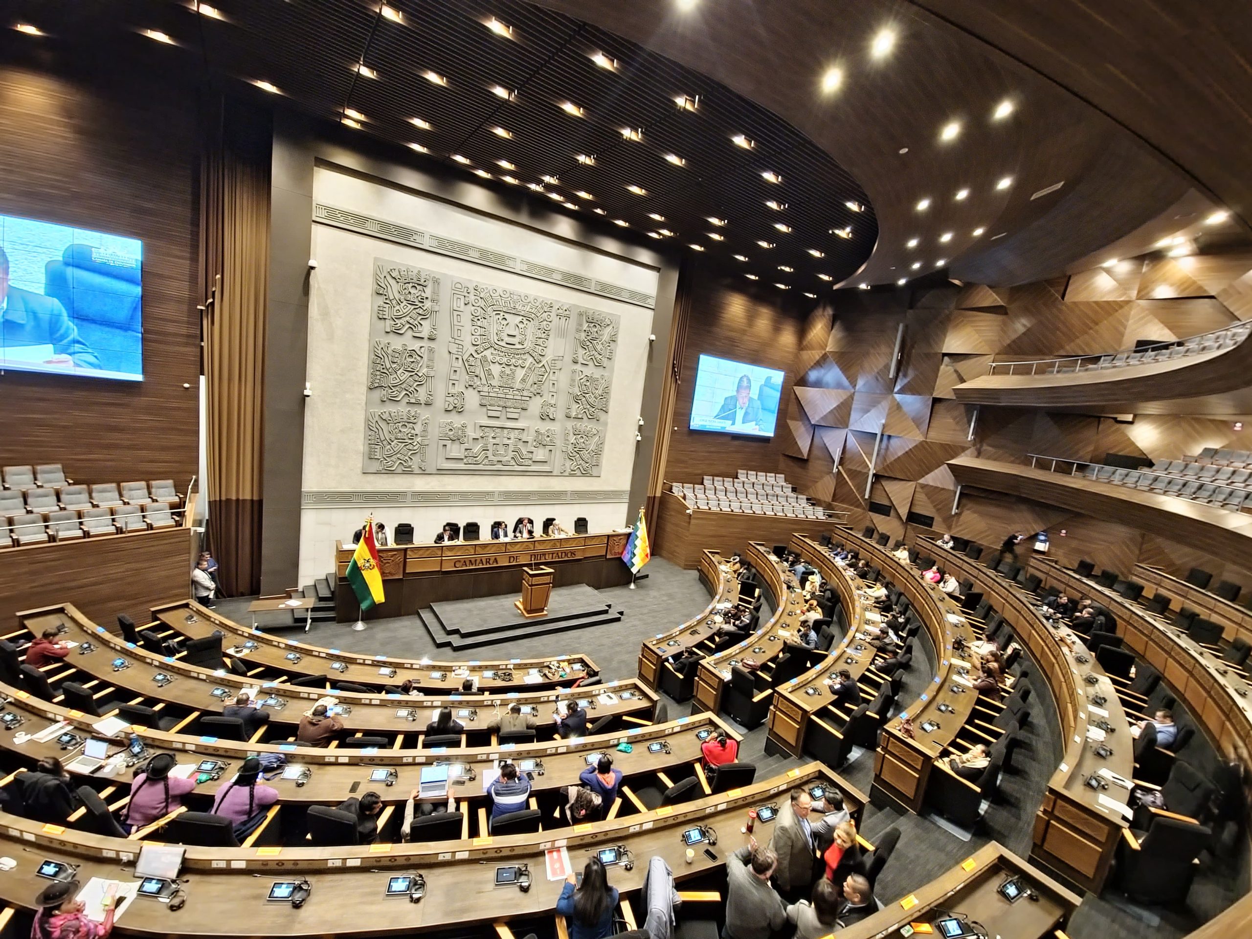 Sesión de la Cámara de Diputados. Foto: Diputados