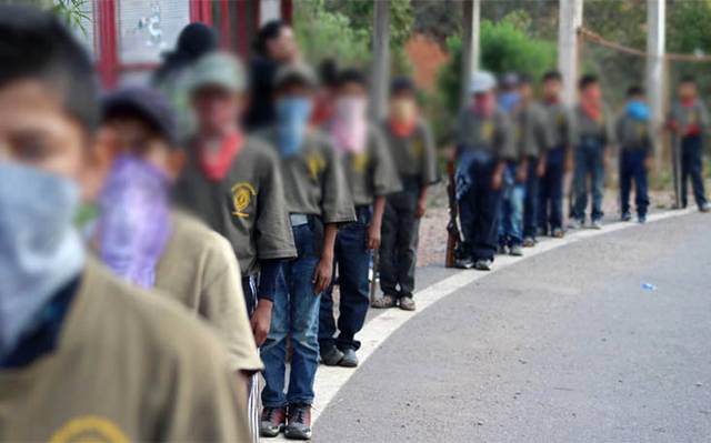 RECLUTAMIENTO_FORZADO. Foto: Red por los Derechos de la Infancia de México