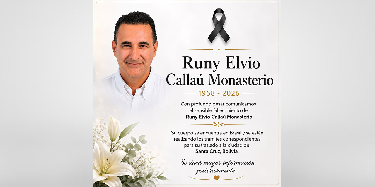 Esta madrugada, la esposa del rescatista Runy Callaú confirmó su fallecimiento mediante una publicación en redes sociales. | Foto: RRSS.
