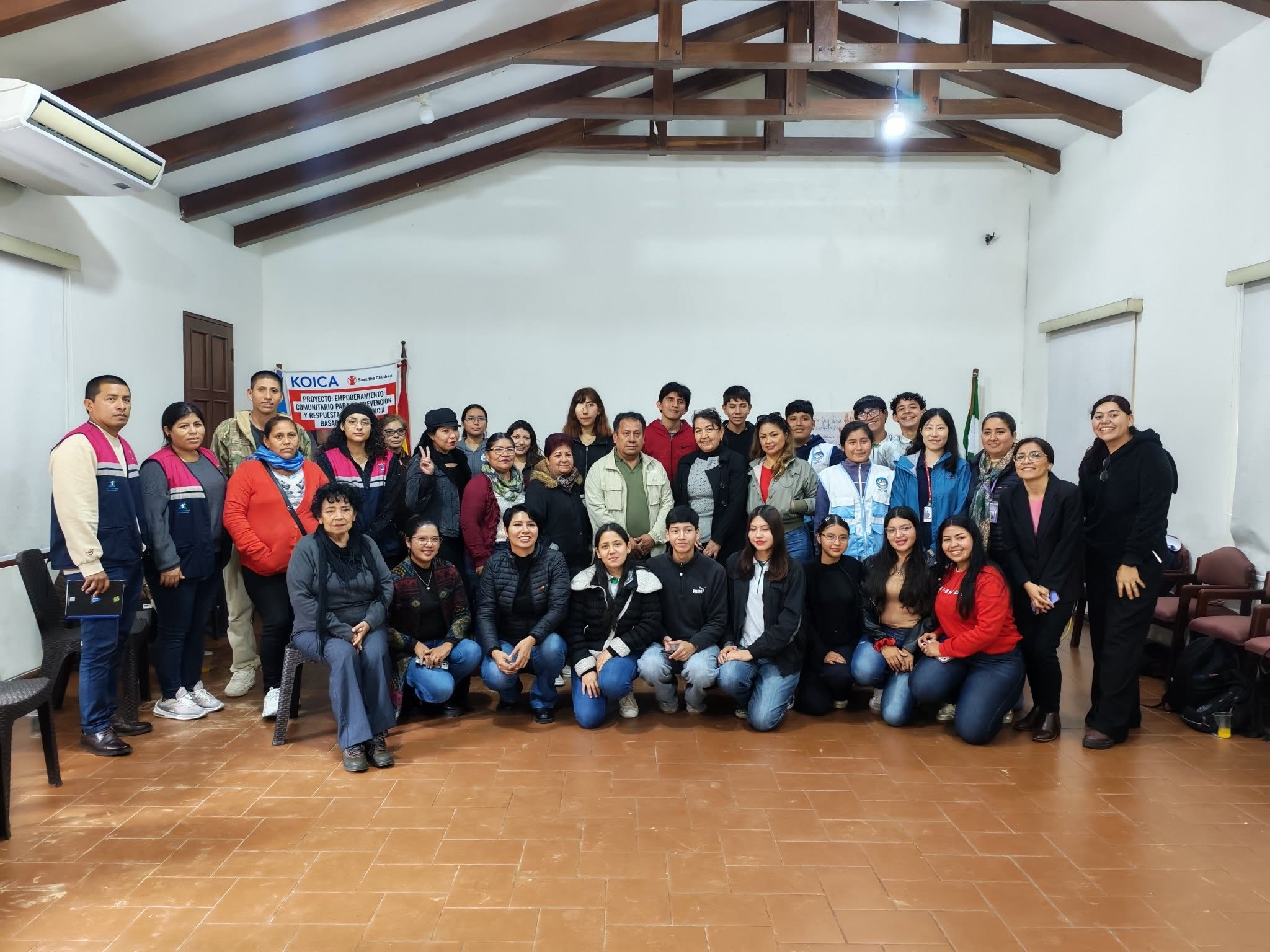 Jóvenes del municipio de La Guardia. Foto: Casa de la Mujer