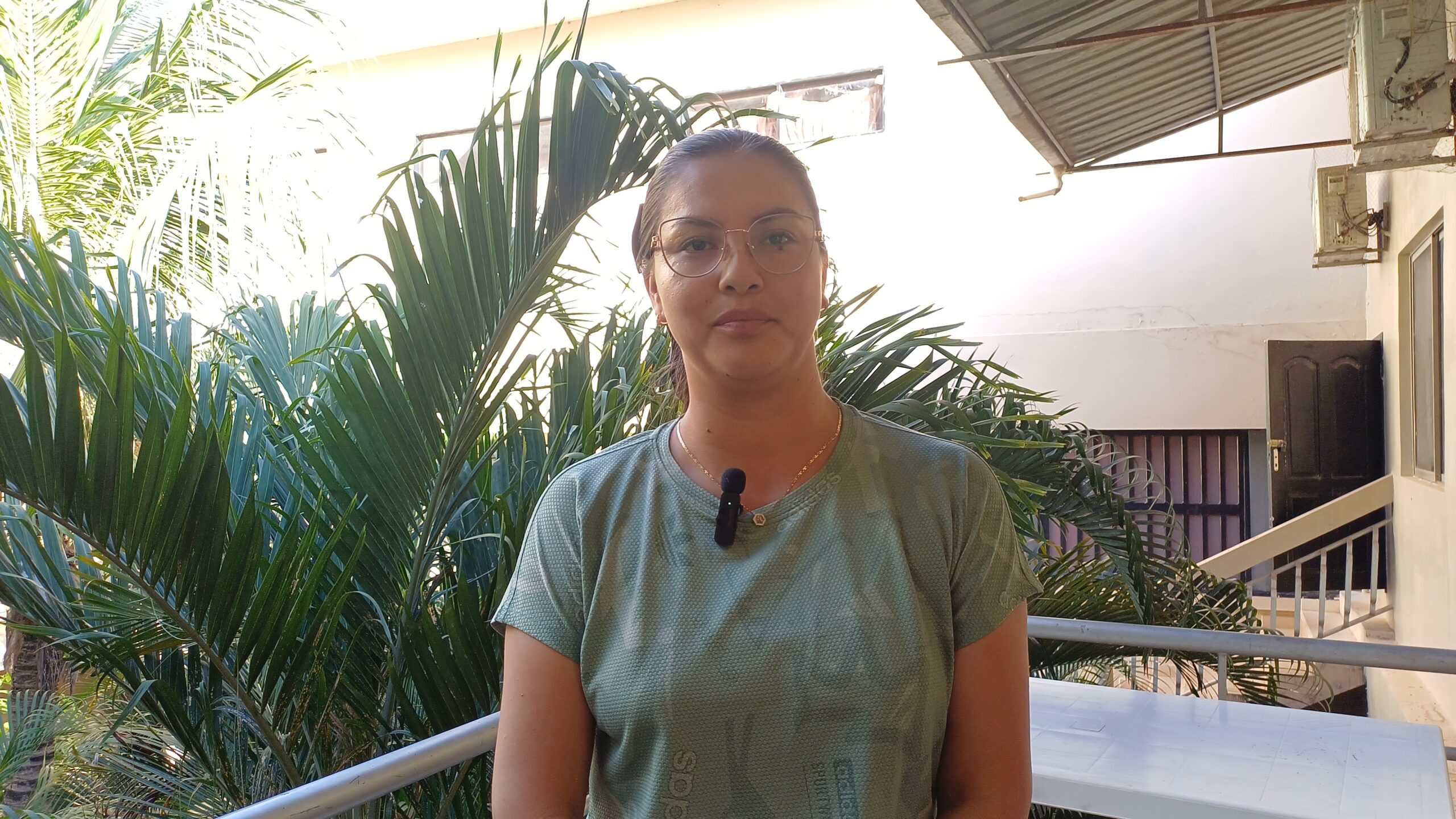 Leiner Rivero, defensora ambiental. Foto: Sumando Voces
