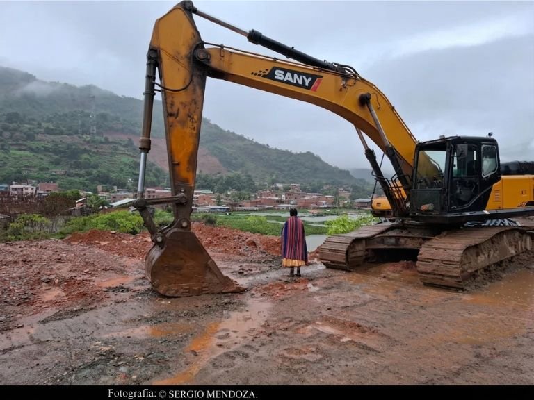 Minería en Tipuani. Foto: Sergio Mendoza.