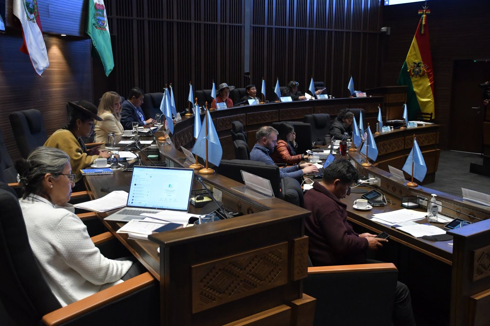 Sesión en la Cámara de Senadores. Foto: Cámara Alta