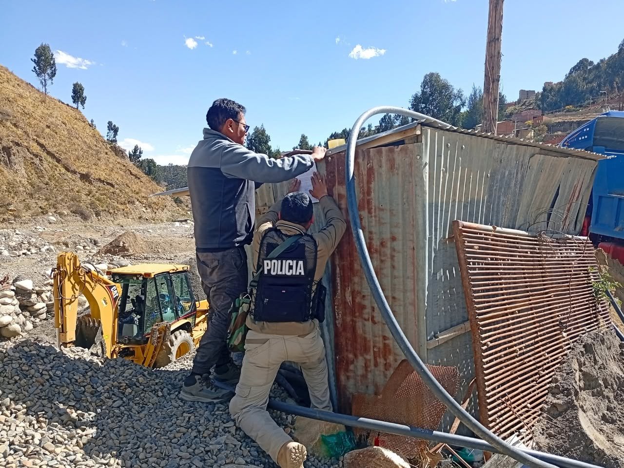 Operativo de la AJAM. Foto: AJAM