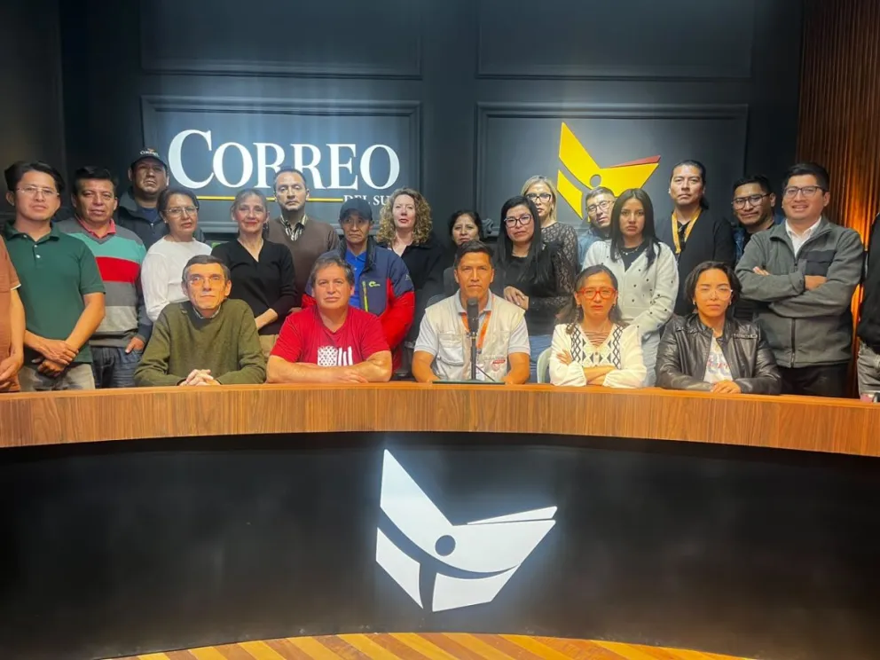 El equipo de Correo del Sur emitió un pronunciamiento. Foto: Correo del Sur