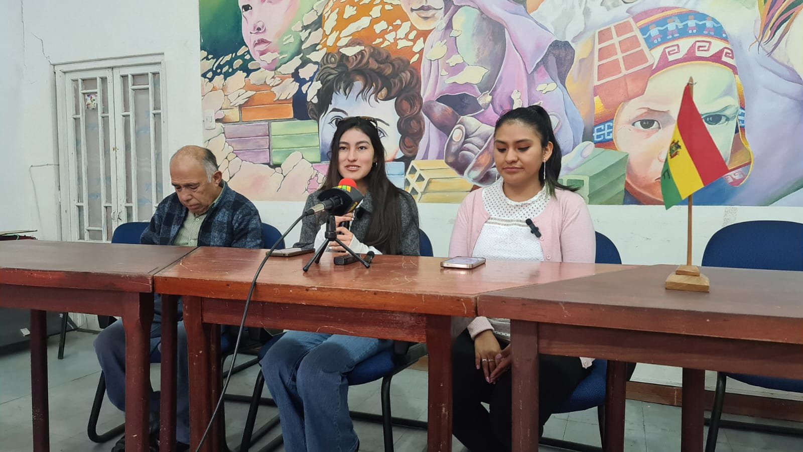 Conferencia de Prensa del Colectivo Urbano. Foto: Sumando Voces