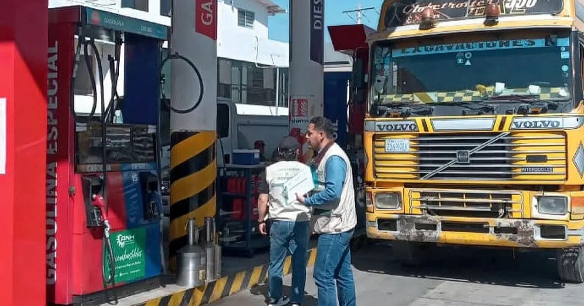 Foto referencial sobre la falta de diésel en Bolivia. Foto: FM Bolivia